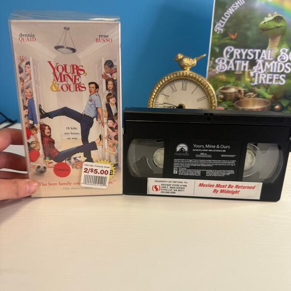 Yours, Mine & Ours VHS (2005) Family Comedy Vintage Tape - Picture 3 of 3